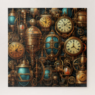 Steampunk klokken puzzel