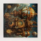 Steampunk klokken puzzel (Horizontaal)