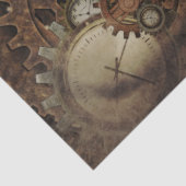 Steampunk-klokken Tissuepapier (Detail)