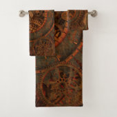 Steampunk-klokwerk Bad Handdoek (Insitu)