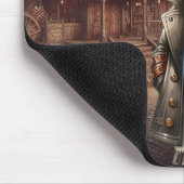 Steampunk Koe Muismat (Hoek)