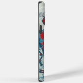 Steampunk-Koe Skull en Indische stamveren Case-Mate iPhone Case (Achterkant / Rechts)