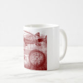 Steampunk Koffiemok (Voorkant rechts)