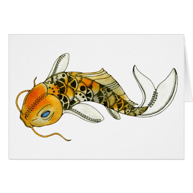 Steampunk Koi (Devant horizontal)