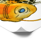 Steampunk Koi Poster (Hoek)