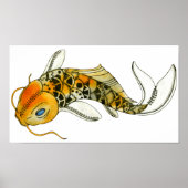 Steampunk Koi Poster (Voorkant)