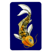 Steampunk Koi Premium Flexi Magnet Magneet (Verticaal)