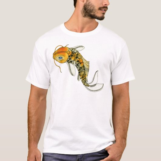 Steampunk Koi T-shirt (Voorkant)
