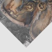 Steampunk Konijn Tissuepapier (Detail)