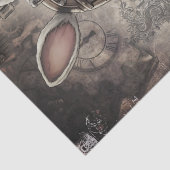 Steampunk Konijn Tissuepapier (Detail)