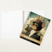 Steampunk Lady Dream Big, Sparkle More (Devant avec enveloppe)