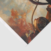 Steampunk Lady Tissuepapier (Detail)