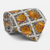 Steampunk Lemons Stropdas (Opgerold)