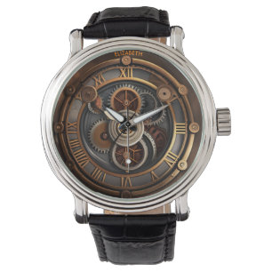 Steampunk Leuke Wandklok Rusty Fantasy  Horloge