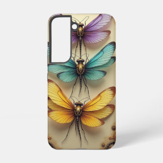 Steampunk libellen samsung galaxy hoesje