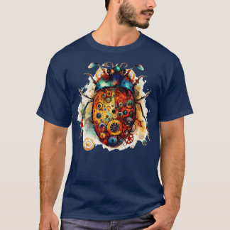 Steampunk lieveheersbeestje t-shirt