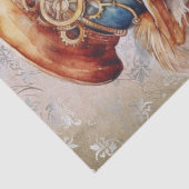 Steampunk Lion Tissuepapier (Detail)