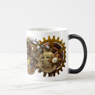 Steampunk l'obtiennent dans la tasse de vitesse
