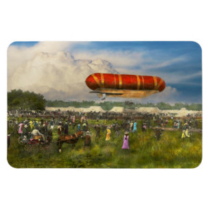 Steampunk - Luchtballon - Lancering Nulli Secundus Magneet