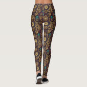 Steampunk Machinery Leggings (Achterkant)