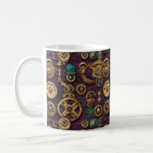 Steampunk Machinery Mok