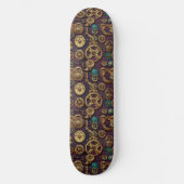 Steampunk Machinery Skateboard (Recto)