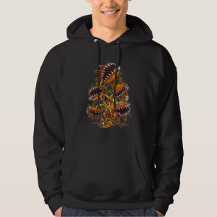 Steampunk Mannen Victoriaans Carnivoro Venus Fly T Hoodie