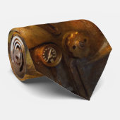 Steampunk - marine - de torpedo kamer stropdas (Opgerold)