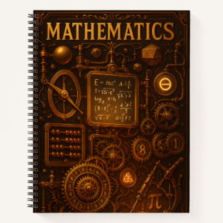 Steampunk Mathematics Notitieboek