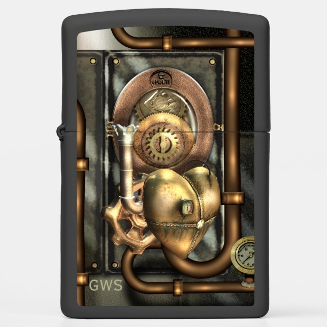 Steampunk Mechanical Heart (Voorkant)