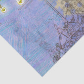 Steampunk Mechanische Edison Light Architect Tissuepapier (Detail)