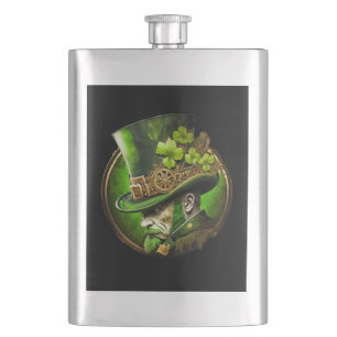 Steampunk Mechanische Top Hat St. Patrick's Day Ma Flacon