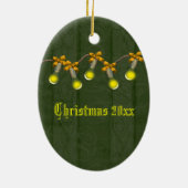 Steampunk Metaal Boom Ornament (Achterkant)