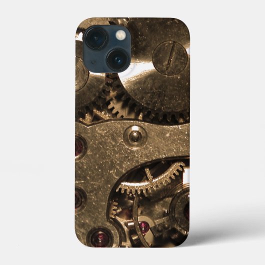 Steampunk Metaal Clock Gears Case-Mate iPhone Case (Achterkant)