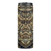 Steampunk Metal Gears en Uil Thermosbeker (Achterkant)