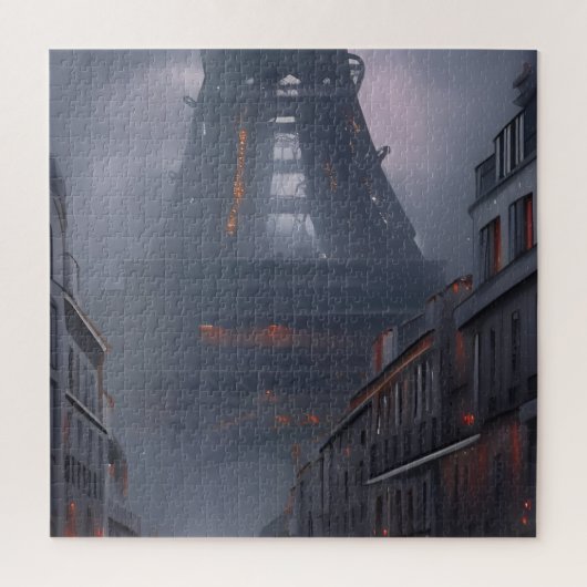 Steampunk Michele's Eiffeltoren Legpuzzel (Verticaal)