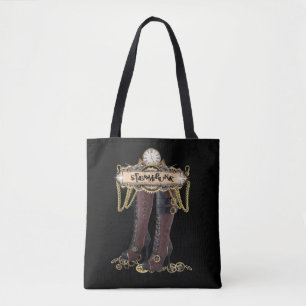 Steampunk mode boots draagtas