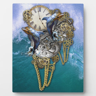 Steampunk-Mode Fotoplaat