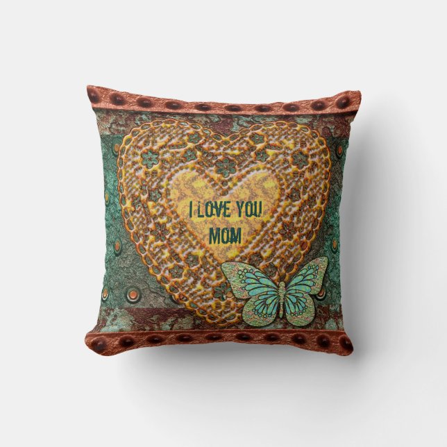 Steampunk Moederdag 2 Pillow Kussen (Voorkant)
