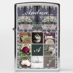 Steampunk Monogram 8 Aangepaste foto's