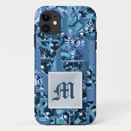 Steampunk-monogram Case-Mate iPhone Case (Achterkant)