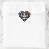 Steampunk Mouse Captain Flicker Hart Sticker (Tas)