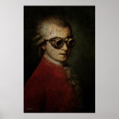 Steampunk Mozart Poster (Voorkant)
