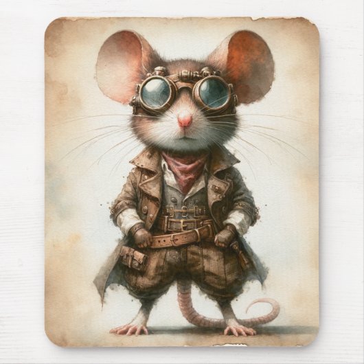 Steampunk Muismat (Voorkant)