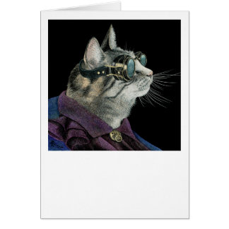 "Steampunk Muizenjager" - Schotse kat