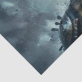 Steampunk Muse Decoupage Tissuepapier (Detail)