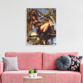 Steampunk Navigator Wrapped Canvas (Insitu (Woonkamer))