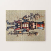 Steampunk Notenkraker Puzzel (Horizontaal)