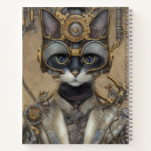  steampunk notitieboek (Achterkant)
