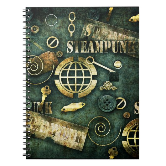 Steampunk Notitieboek (Voorkant)